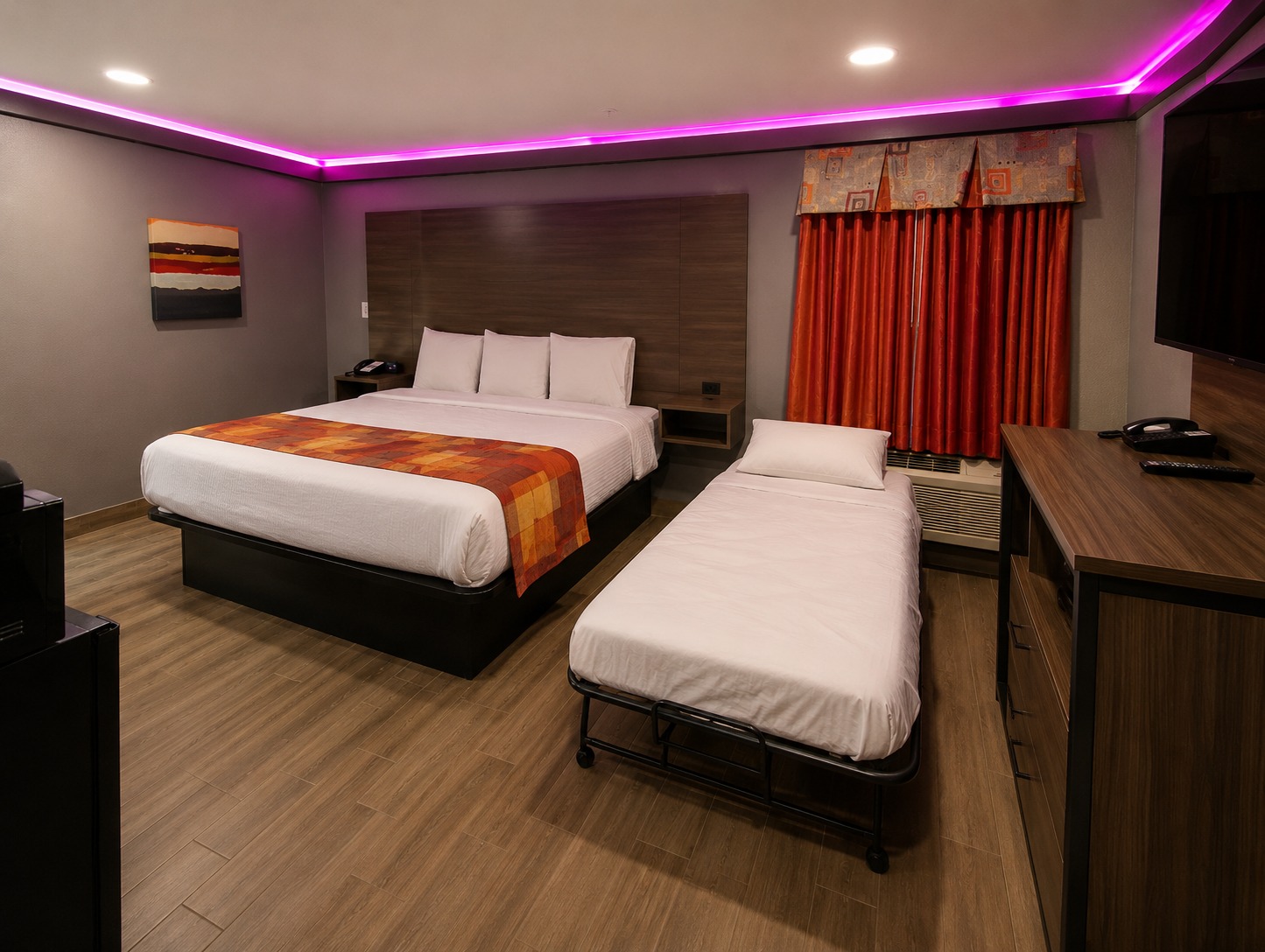 King room with extra bed at Buzen Suites 2030